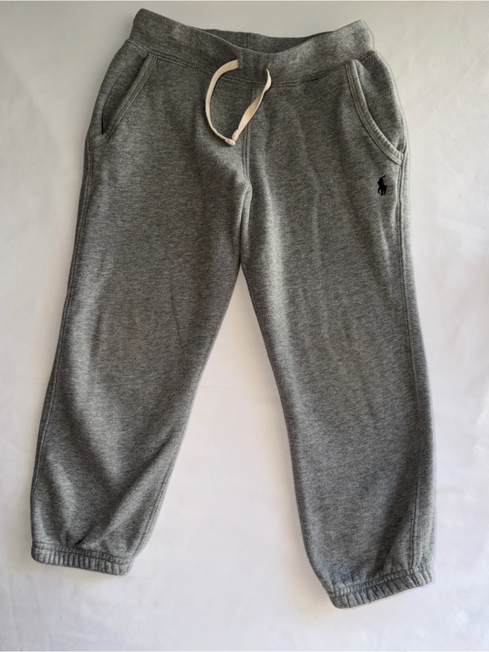Polo by Ralph Lauren Kids Heather Gray Jogger Sweatpants